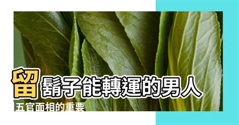 留鬍子面相|留鬍鬚改運？面相大揭秘